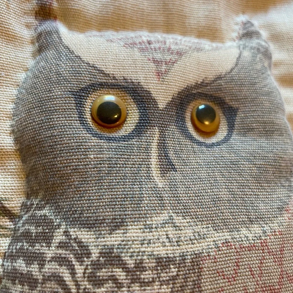 Handmade Puff Owl 20